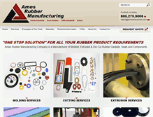 Tablet Screenshot of amesindustrial.com